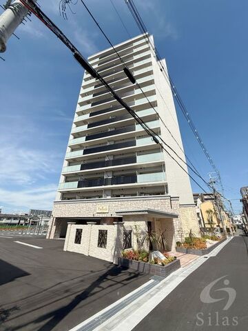 拡大写真：東大阪市高井田元町２丁目 11階1104の外観