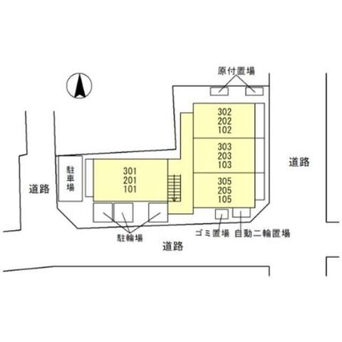 拡大写真:大阪市生野区小路2丁目 1階105の外観