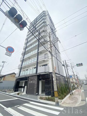 大阪市東住吉区鷹合2丁目の外観