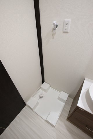 拡大写真:フジレジデンス 2階205の室内洗濯機置場