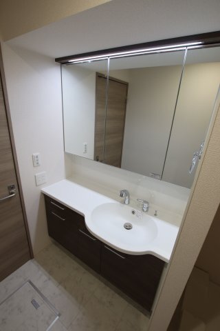 拡大写真:CASAMUKAINO 3階303の独立洗面台