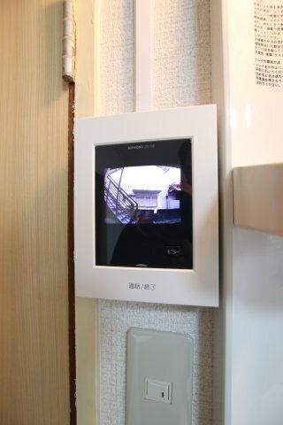 拡大写真:ブルースカイハイツ 1階B104のTVモニターホン