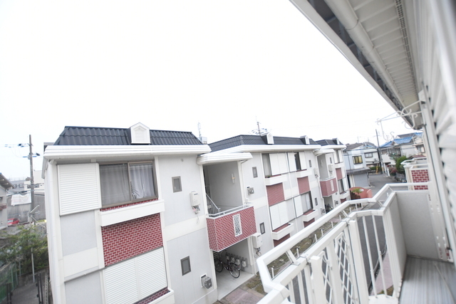 拡大写真:石橋ハイツB棟 2階201の景観