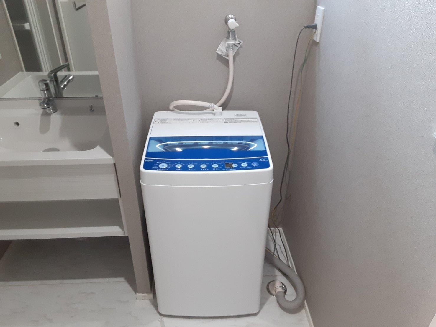 拡大写真:インテグラル福島 1階102の家電付き