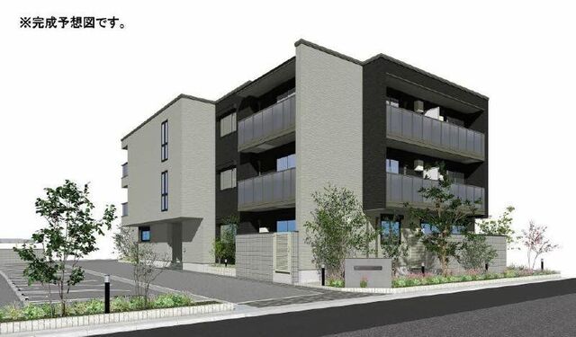 拡大写真：Ｌａ　Ｍａｉｓｏｎ　Ｃａｌｍｅ 3階305の外観イメージ