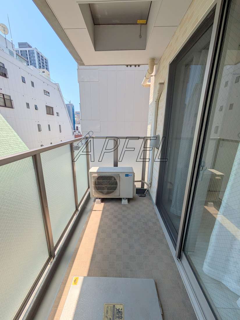拡大写真:フレンシアノイエ内本町 7階703のバルコニー
