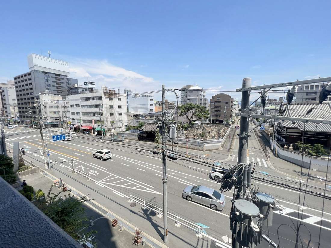 拡大写真:アドバンス上町台シュタット 5階502の展望