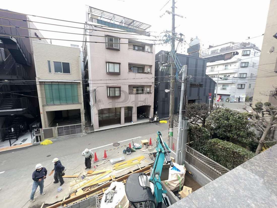 拡大写真：グランデカワノなにわ離宮 4階402の展望