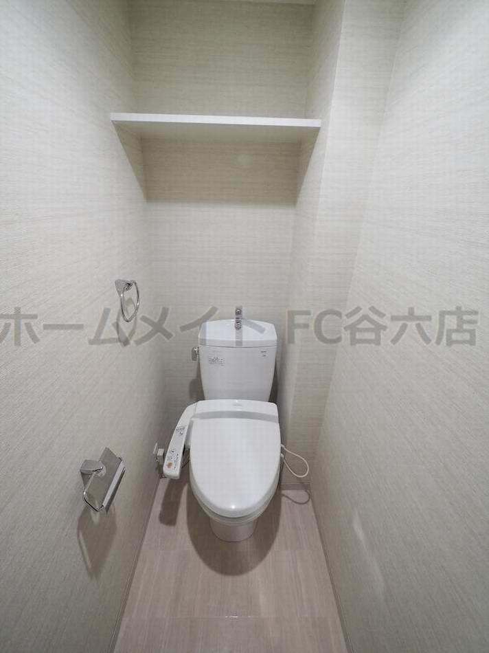 拡大写真：Fortuney大手前 2階201のトイレ
