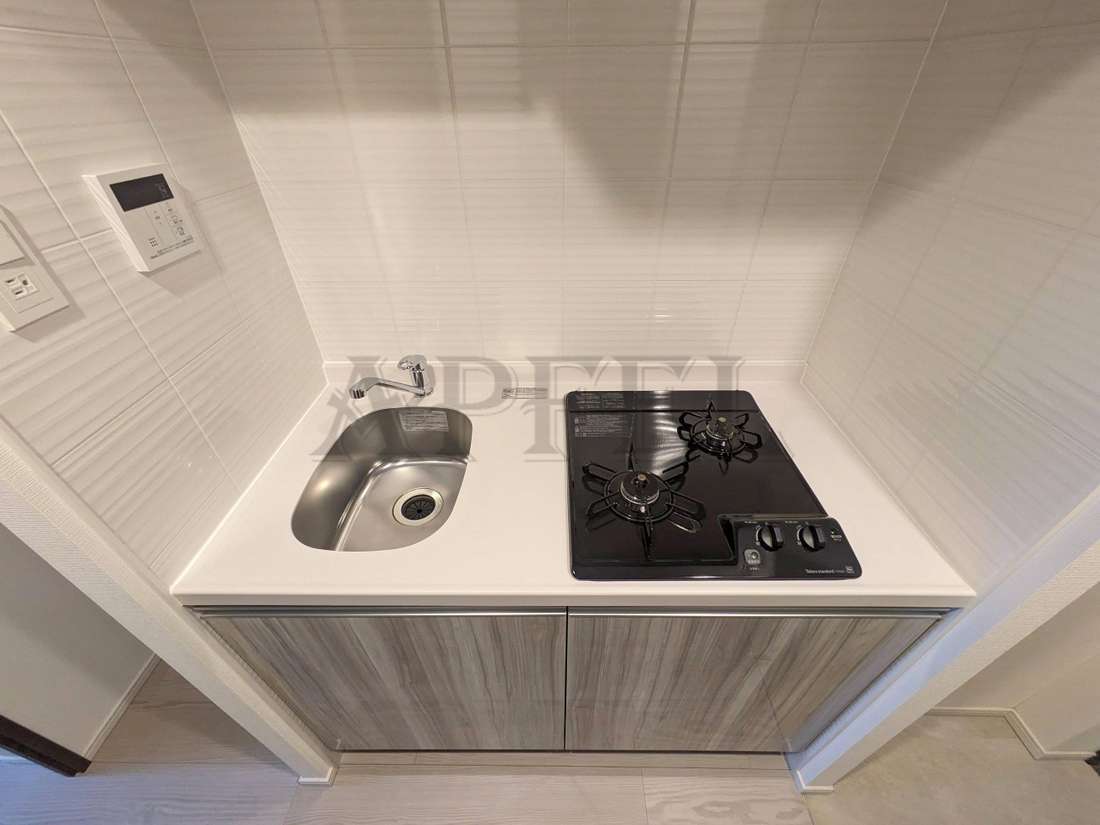拡大写真:S-RESIDENCE福島玉川Deux 13階1304のキッチン