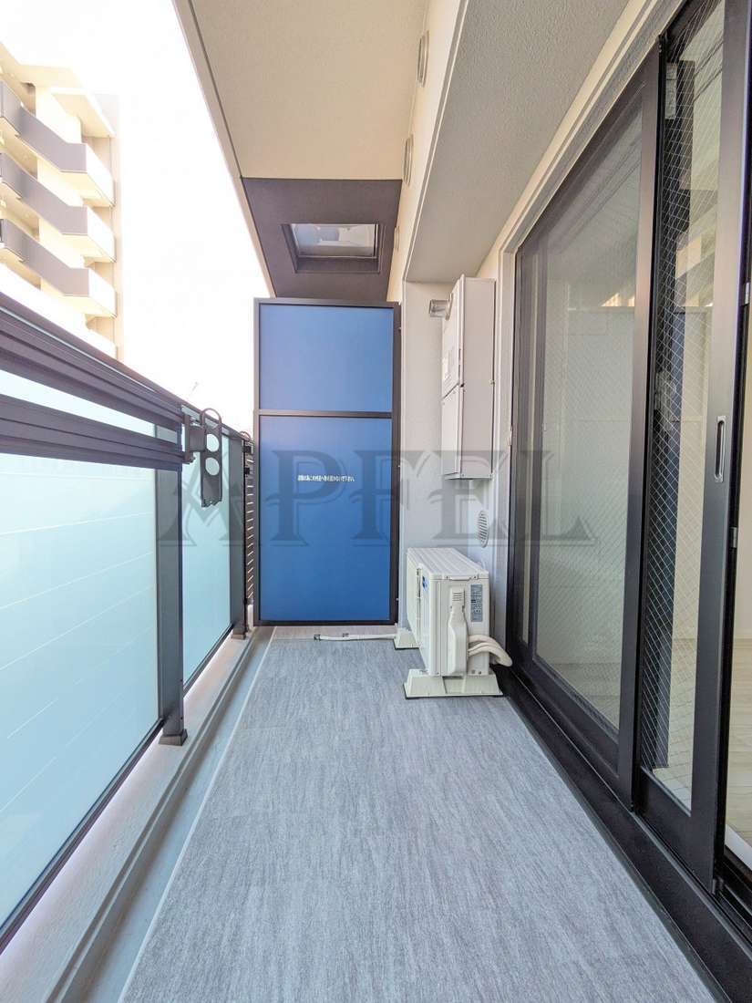拡大写真:S-RESIDENCE福島玉川Tres 9階906のバルコニー