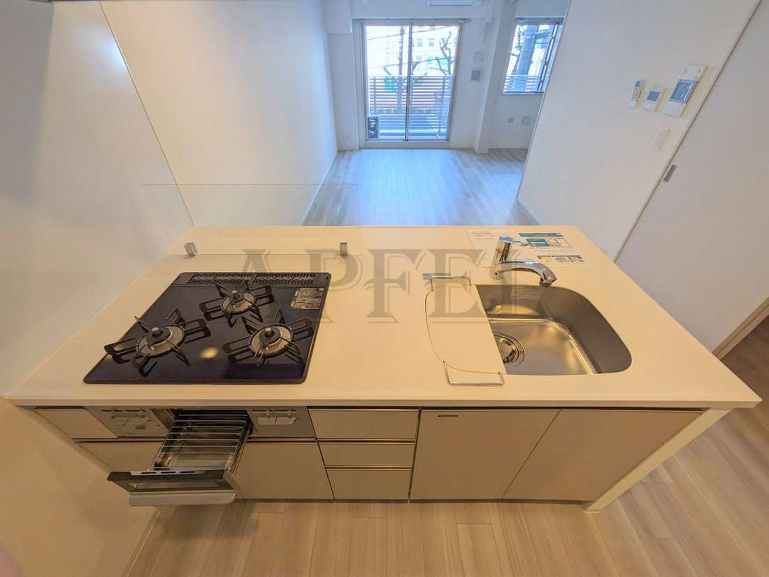 拡大写真:アーバネックス南新町 4階401のキッチン