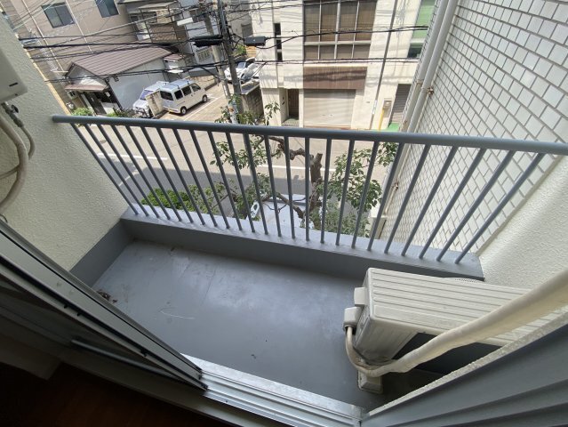 拡大写真:青山ハイツ 3階30Aのバルコニー