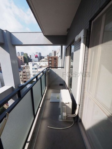 拡大写真:日宝ライフ十二軒町 4階403のバルコニー