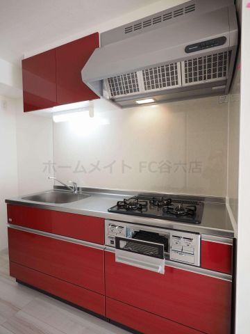 拡大写真:ラ・フェスタ真田山 2階203のキッチン