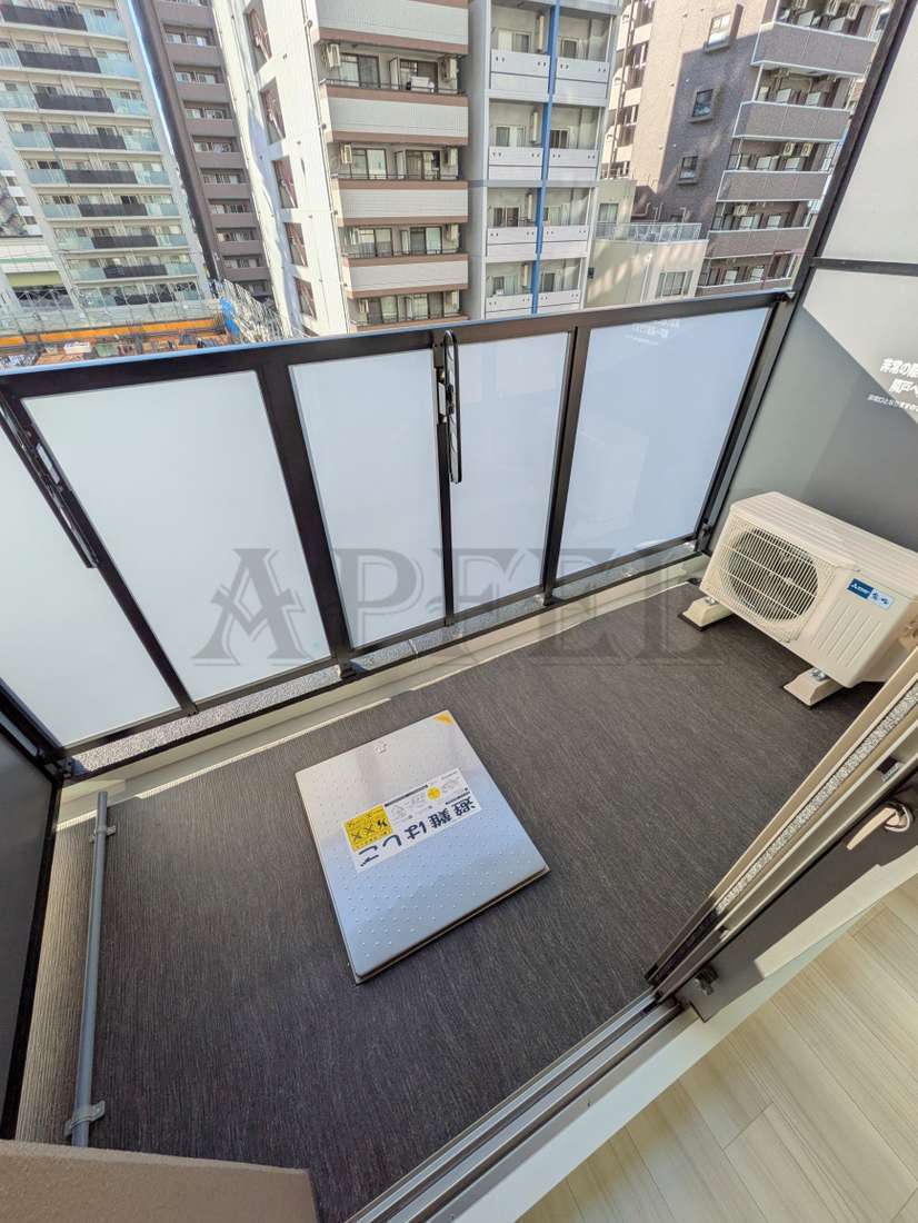 拡大写真:アプリーレ松屋町 9階904のバルコニー