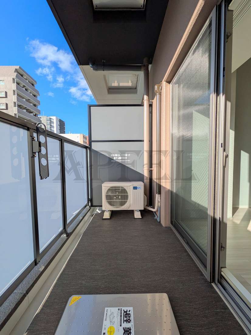 拡大写真:アプリーレ松屋町 9階904のバルコニー