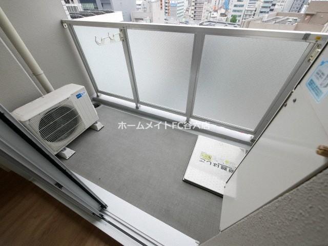 拡大写真:アーバネックス梅田西 9階902のバルコニー