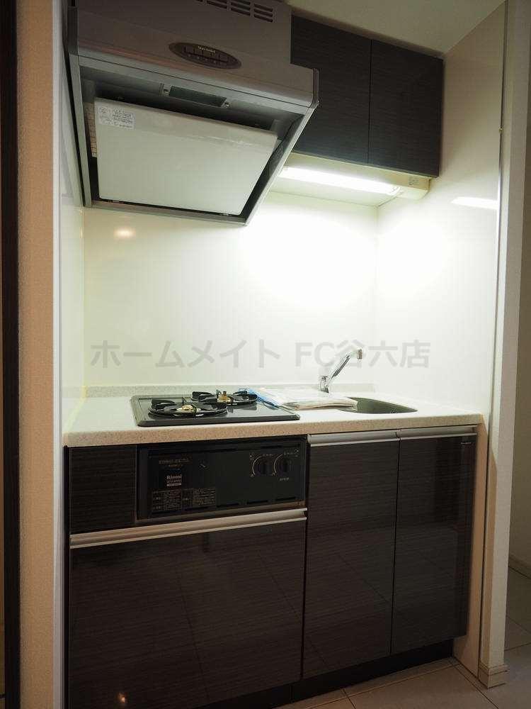 拡大写真:アーデン堺筋本町 4階406のキッチン