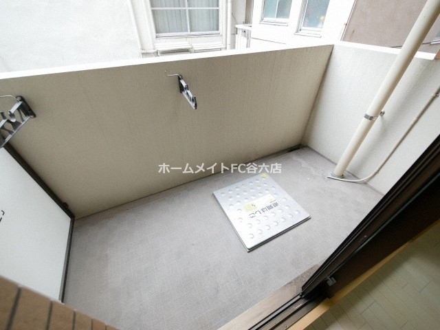 拡大写真:ラクラス福島野田 6階605のバルコニー