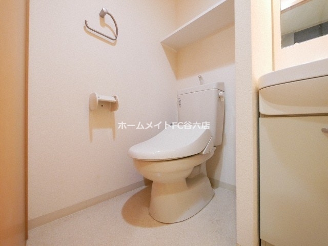 拡大写真:ラクラス福島野田 6階605のトイレ