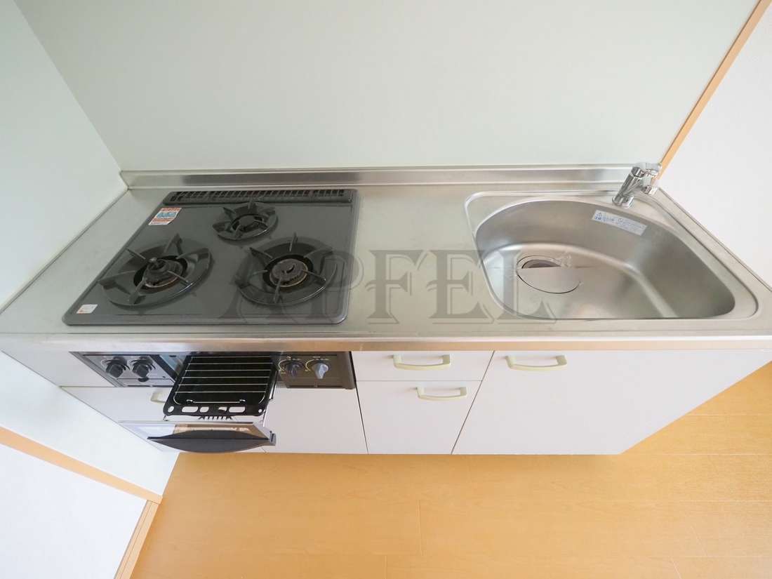 拡大写真:ONE ROOF FLAT TENJINBASHI 12階1206のキッチン