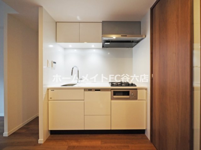 拡大写真：S-RESIDENCE松屋町asence 3階308のキッチン