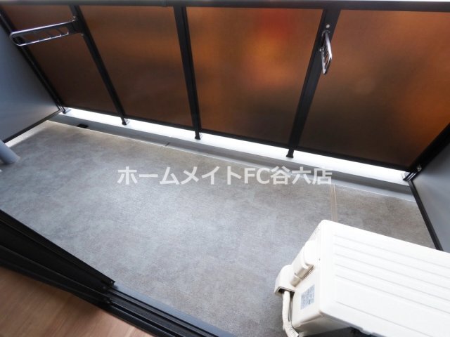 拡大写真:グランセジュール大国町 4階415のバルコニー