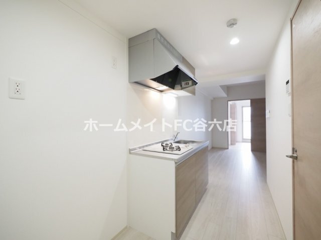 拡大写真:AND TERRACE 文の里 2階208のキッチン
