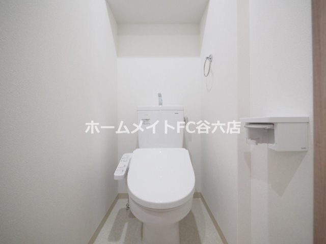 拡大写真:AND TERRACE 文の里 2階208のトイレ