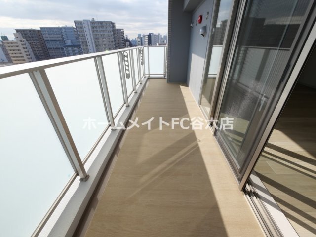 拡大写真：セイワパレス新大阪 4階403のバルコニー