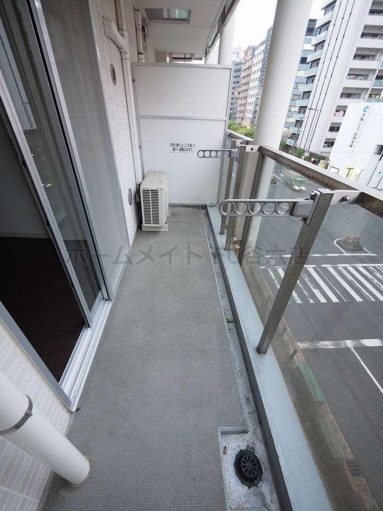 拡大写真:URBAN FLATS中之島 5階501のバルコニー