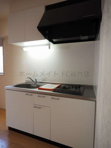 拡大写真:きーとすはうす 6階604のキッチン