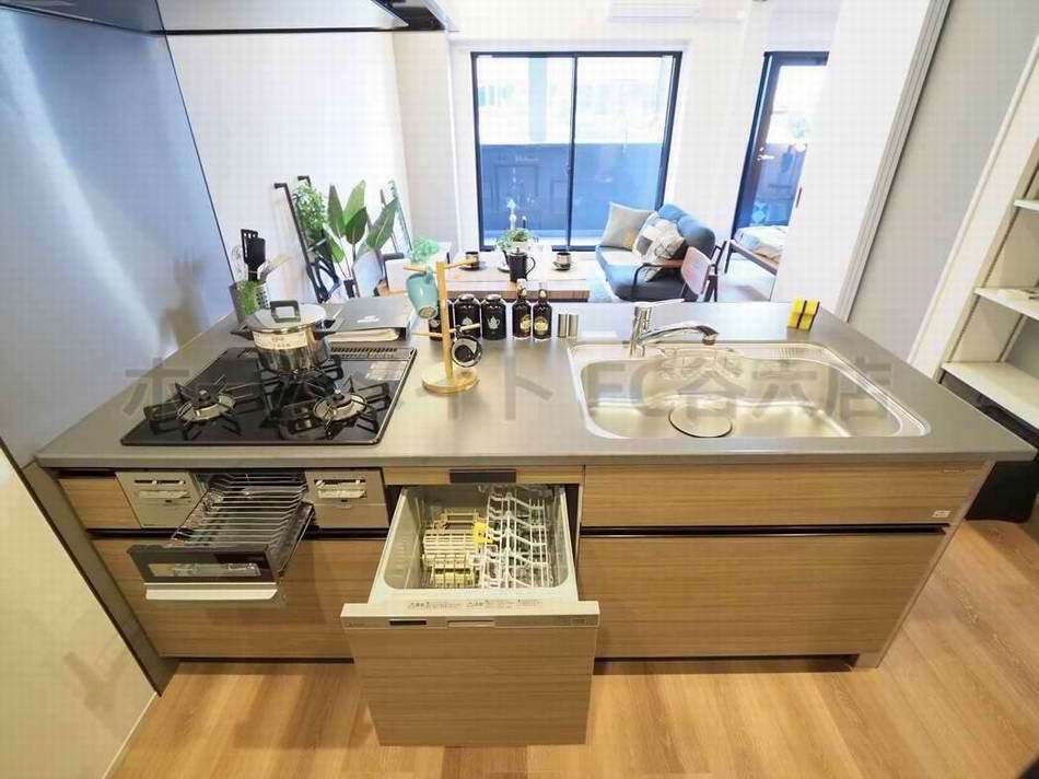 拡大写真:BRAVE松屋町 2階202のキッチン