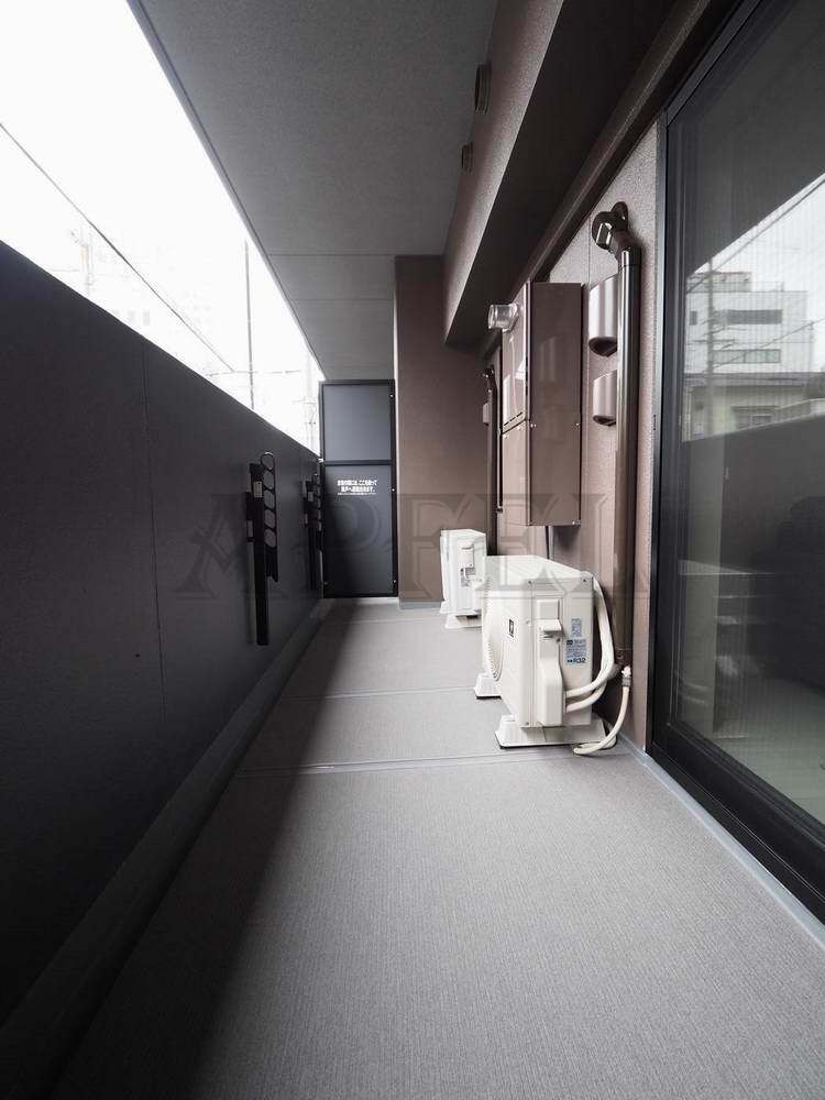 拡大写真:幸Court森ノ宮 1階101のバルコニー