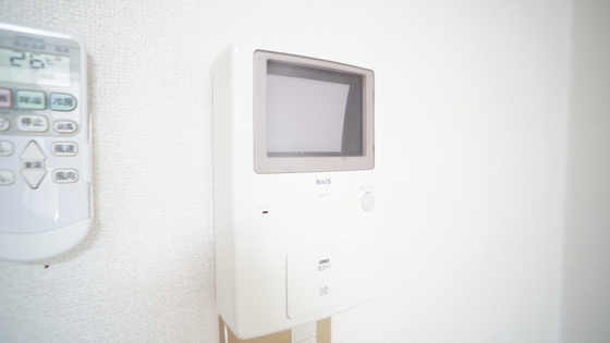 拡大写真:リッツハウスⅡ八町 2階203のカメラ付きインターホン
