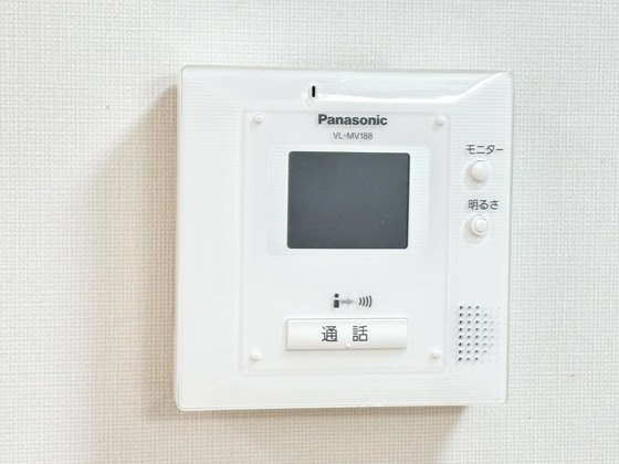 拡大写真：シャトーカワイ 4階404のカメラ付きインターホン