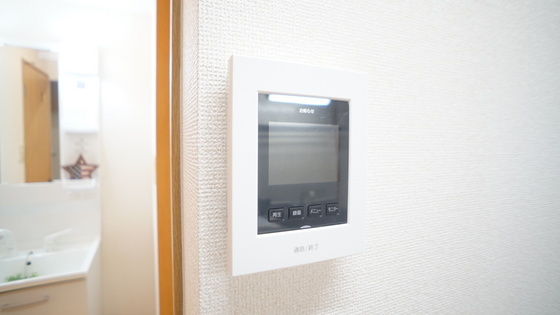 拡大写真:グランメールオオカワ 2階203のカメラ付きインターホン