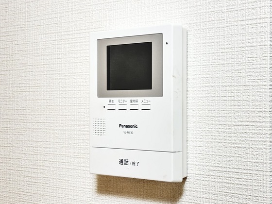 拡大写真:アンセーヌメゾン 1〜7 2階6のカメラ付きインターホン