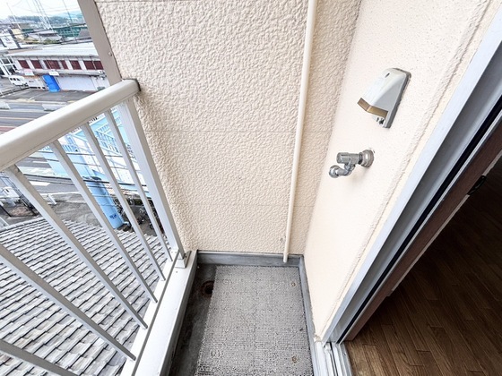 拡大写真：ファーストステージ町屋 3階308の洗濯機置き場