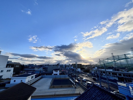 拡大写真:ファーストステージ町屋 2階201の眺望