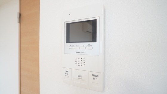 拡大写真:アーリーバードⅢ 3階301のカメラ付きインターホン