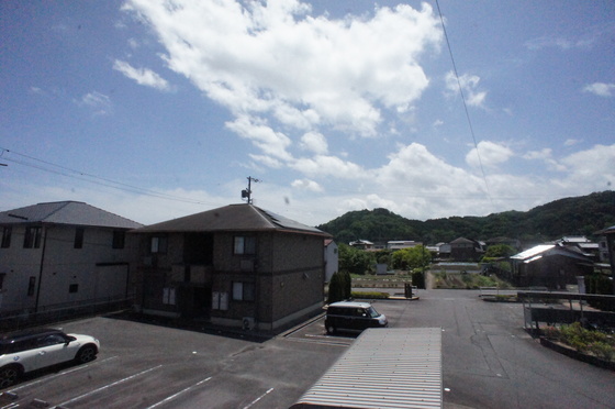 拡大写真:Plaire C 2階201の眺望