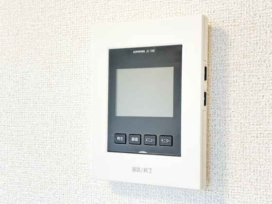 拡大写真：清和苑 2階205のカメラ付きインターホン