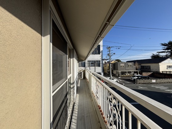 拡大写真:下弁財津興一戸建て 2階1のベランダ