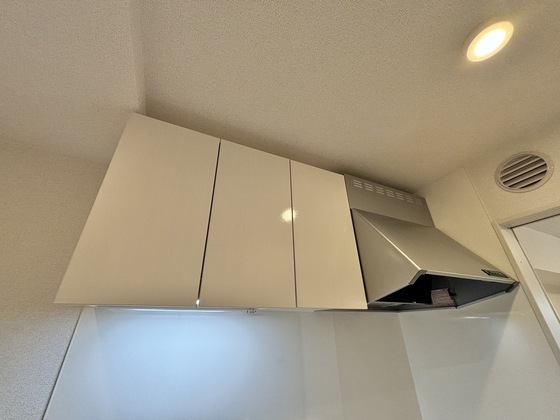 拡大写真:ヒカルサ 津上浜 1階102のキッチン上収納(同仕様タイプ)