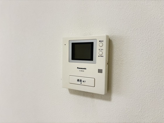 拡大写真:アインスフライハイト 1階1Dのカメラ付きインターホン