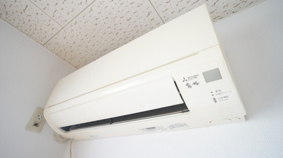 拡大写真:グランパスⅡ 2階210のエアコン