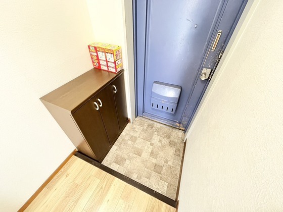 拡大写真:サニーサイド竹野 2階206の玄関