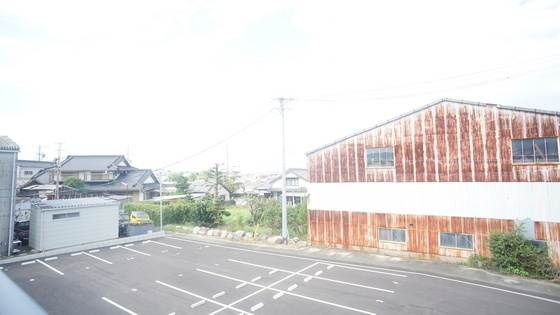 拡大写真：リーブルファイン南若松Ⅱ 1階103の眺望